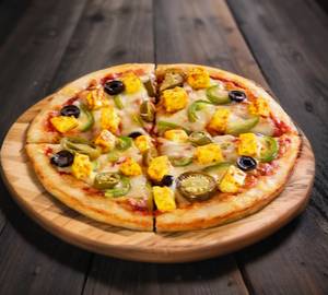 Makhani paneer pizza