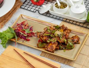 Pan Fried Chilli Fish Dry
