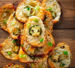 Cheese Jalapeno Garlic Bread