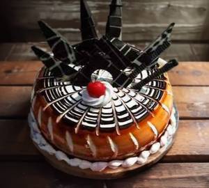 Butterscotch fantasy cake