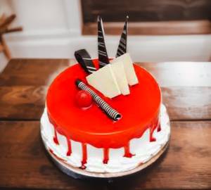 Pineapple Strawberry Cake