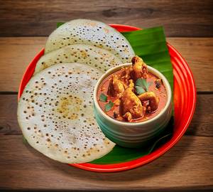 Set Dosa (3) & Chicken Curry