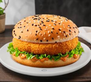 Tandoori Paneer Cheese Burger