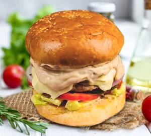 Mexican Double Chicken Burger