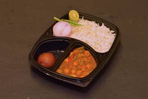 Chola Masala + Rice + Sweet