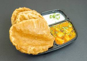 Poori Bhaji + Raita