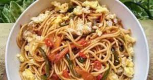 Schezwan Egg Noodles