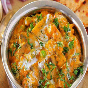 Mushroom Matar Masala