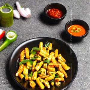 Baby corn chilli