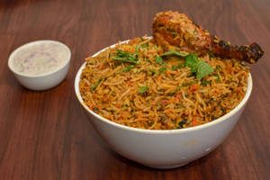 Tandoori Chicken Biryani