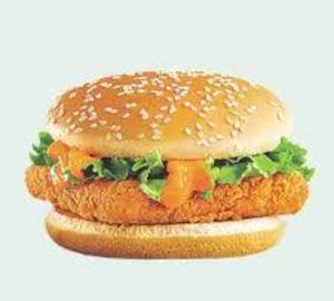 Paneer Cheese Burst Burger