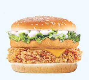Super Twin Tower Burger Non Veg