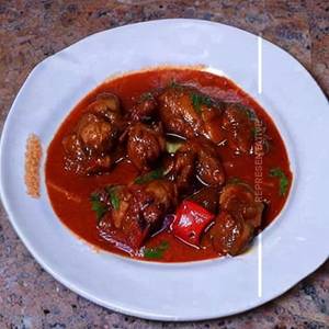 Chicken In Schezwan Sauce