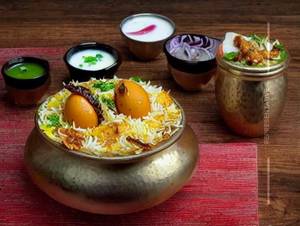 Egg Biryani (Half)