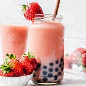 Strawberry Boba Shake 