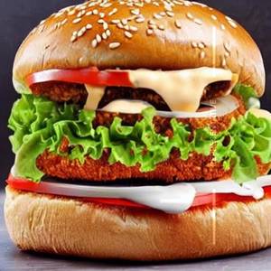 Classic Chicken Burger (Grilled Patty)