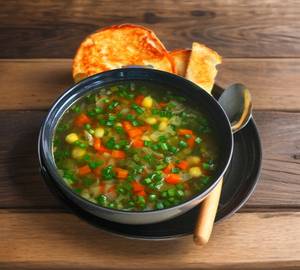 Veg clear soup