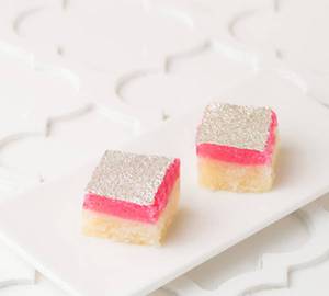 Pink Coconut Barfi
