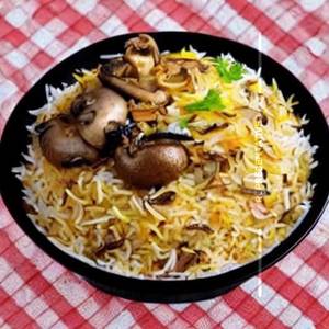 Mushroom Biryani