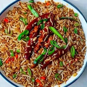 Buff Chilli Garlic Fried Rice