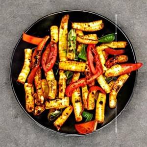 Baby Corn Pepper Dry