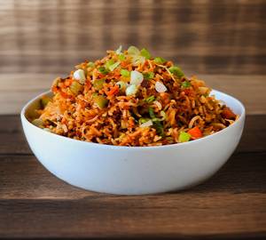 Mushroom Schezwan Fried Rice