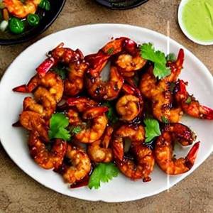 Chilli Prawns