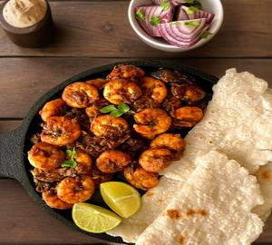 Prawns tawa fry