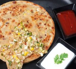 Cheese Corn Paratha