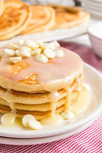 White Choco Pancake