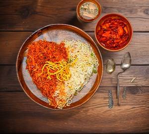 Chicken tripple fried rice