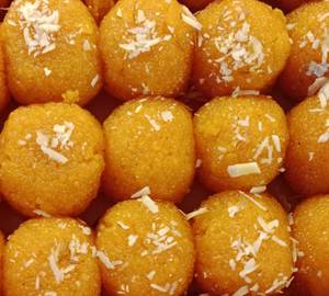 Desi Ghee Motichoor Laddoo {250Gm}