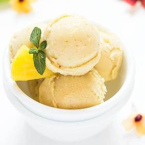 Pineapple Ice Cream Soup