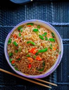 Chilli Garlic Fried Rice.