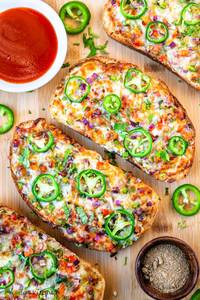 Cheese Chili Toast (Serves 2)