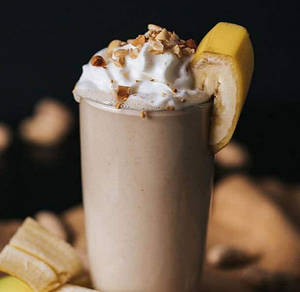 Banana Caramel Milkshake