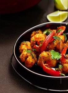 Prawns Pepper Fry