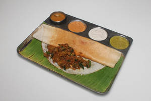 Mushroom Masala Dosa
