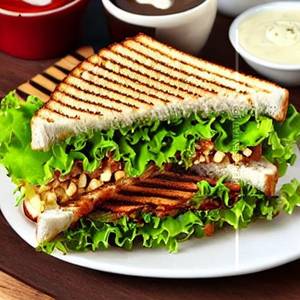 Exotic Veggie sandwich