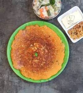 3 homemade wheat adai dosa