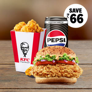 Midnight Spicy Zinger & Popcorn Meal