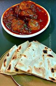 Mutton Curry & Parotta