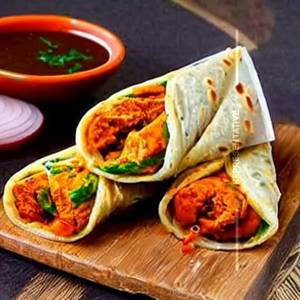 Chicken Mirchi Tikka Roll