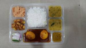 Double Egg Thali