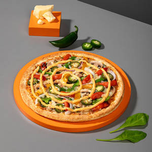 Peri Peri Veg Pizza ( 7 Inches )