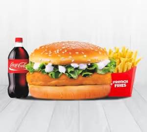 Classic Veg Burger + F Fries + Drink