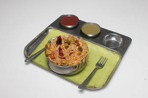 Schezwan Mushroom Noodles