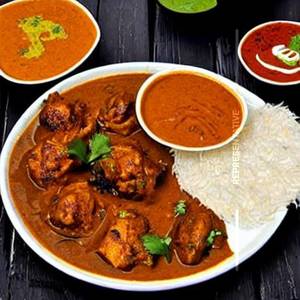 Chettinad Chicken & Spl Parotta