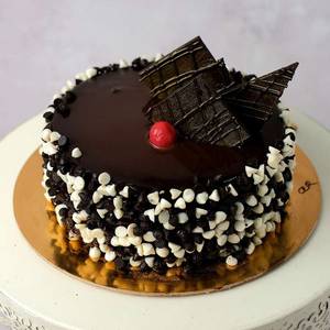 Eggless choco chips cake [450 g]