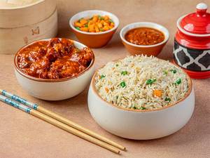 Manchurian Chopper Rice